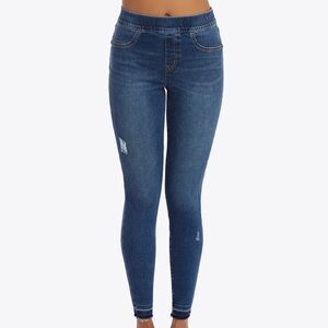 Spanx‎ Distressed Skinny Jeans